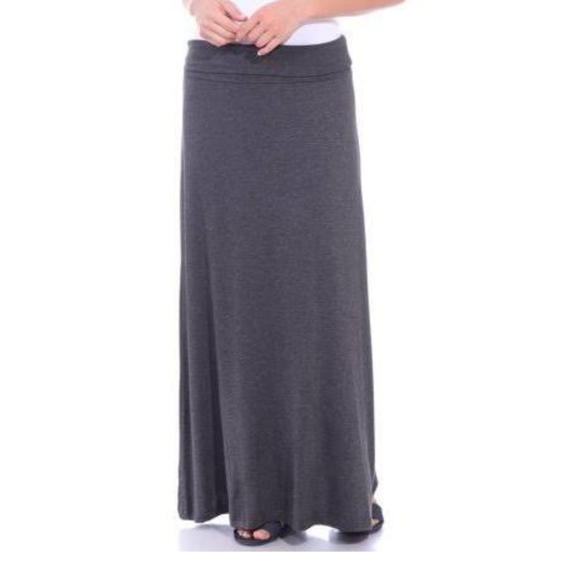 Alternative Dresses & Skirts - 💫 Charcoal Maxi Skirt